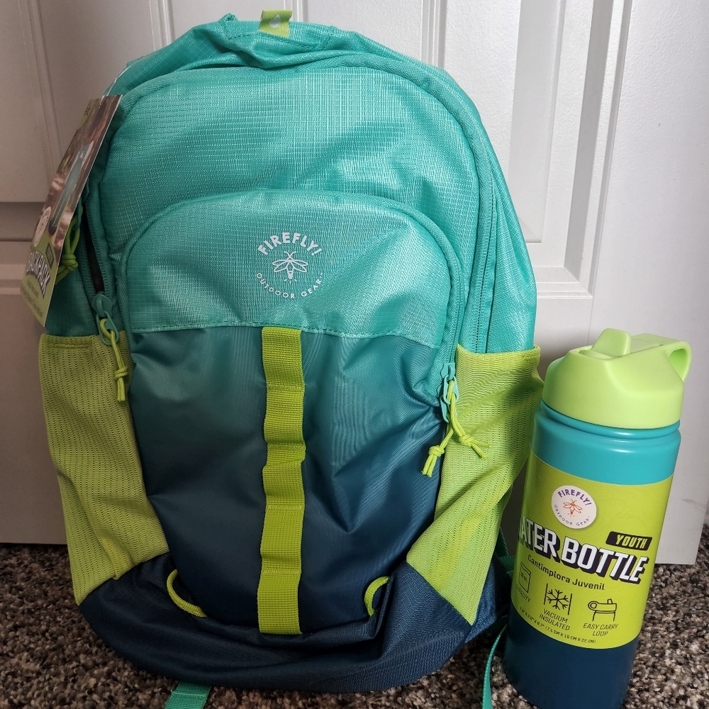 Firefly Youth Bookbag with Water Bottle